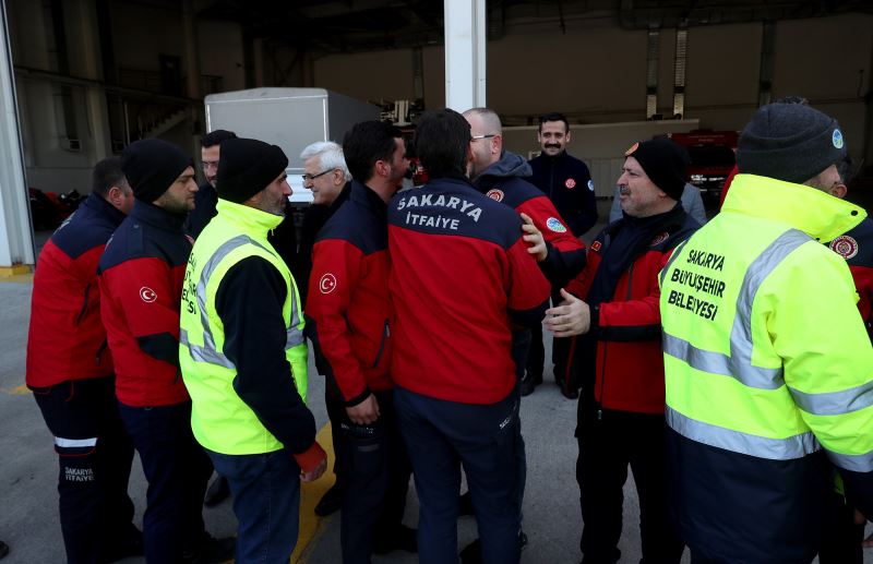 ‘Umudun simgesi’ olan Sakarya ekibine duygusal karşılama