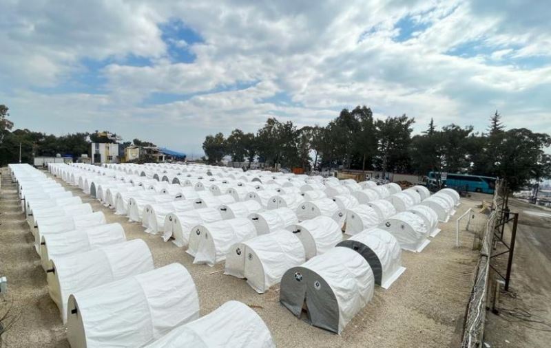 RİZE ÇADIRKENT’İ HATAY’DA DEPREMZEDELERİN HİZMETİNDE
