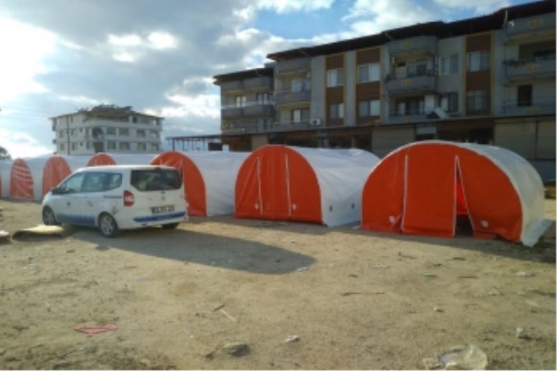 BÜYÜKŞEHİR EKİPLERİNDEN ACİL İHTİYAÇLARA ÇÖZÜM