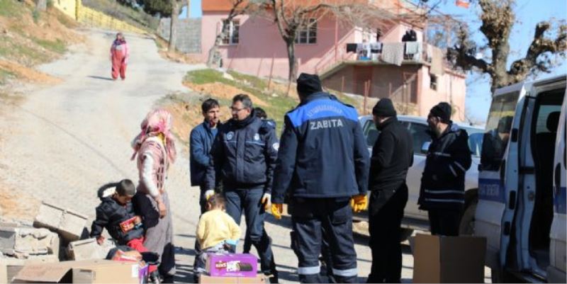 ZABITA EKİPLERİMİZ DEPREMZEDELERİN UMUDU OLDU