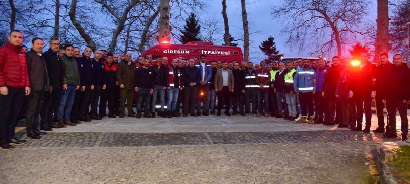 KAHRAMANLARA TEŞEKKÜR PLAKETİ