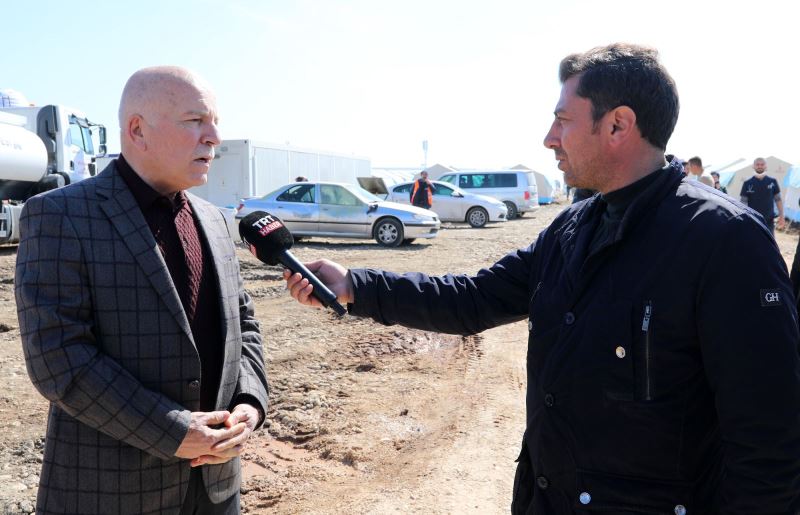 ERZURUM BÜYÜKŞEHİR BELEDİYESİ ADIYAMAN’IN ALTYAPISINI ONARIYOR