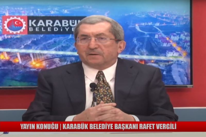 Belediye Başkanı Rafet Vergili BRTV Ekranlarında Önemli Açıklamalarda Bulundu