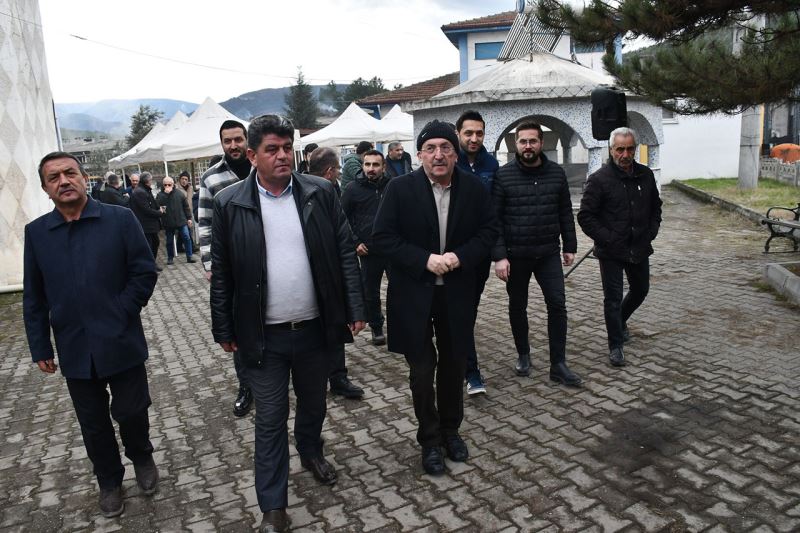 Başkan Vergili Cumayanı Sanayi Sitesi Esnafları ile Bir Araya Geldi