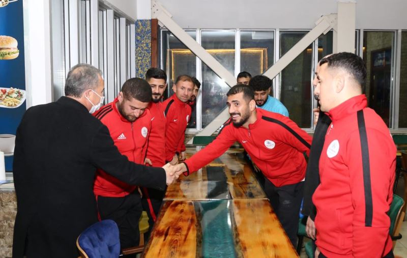 BAŞKANIMIZ, SÜPER LİG LİDERİNİ AĞIRLADI