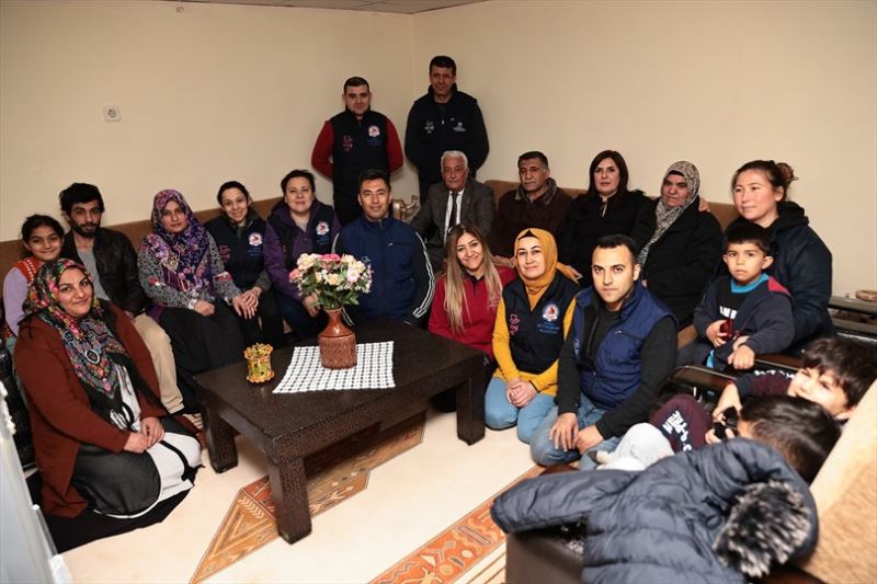 Yangının yaralarını Büyükşehir sardı