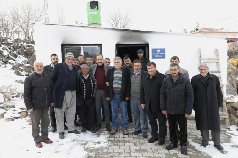 Belediye Başkanımız Av. Mustafa İlmek Kocaoğlan mahallemize Belediyemiz tarafından yaptırılan mahalle fırınında