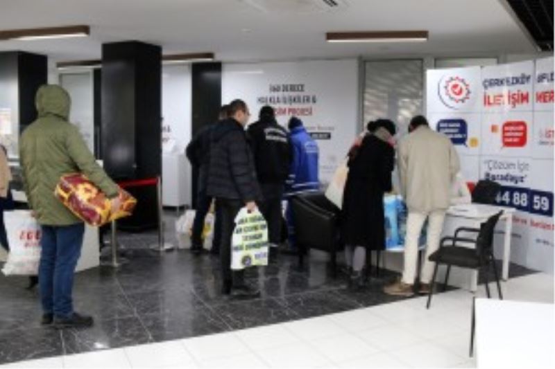 ÇERKEZKÖYLÜLER YARDIM KAMPANYASINA AKIN ETTİ