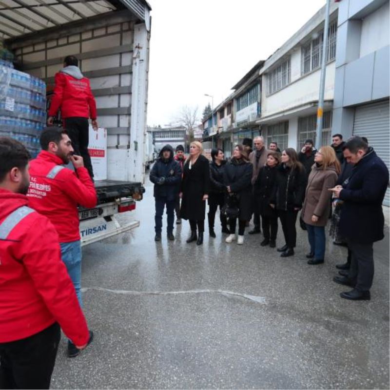 Merkezefendi’nin İlk Konvoyu Afetzedeler İçin Yola Çıktı
