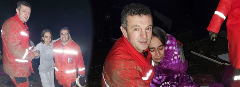 İTFAİYE ERLERİMİZ ŞEVVAL’İ ENKAZDAN SAĞ KURTARDI