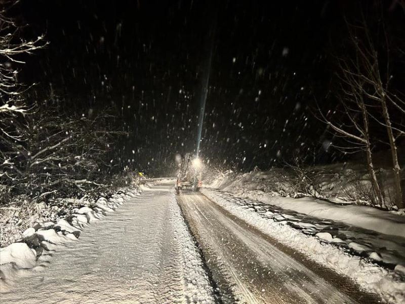 Karla Mücadele Çalışmaları Sürüyor