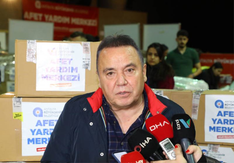 Başkan Böcek Acil İhtiyaç Listesini Açıkladı