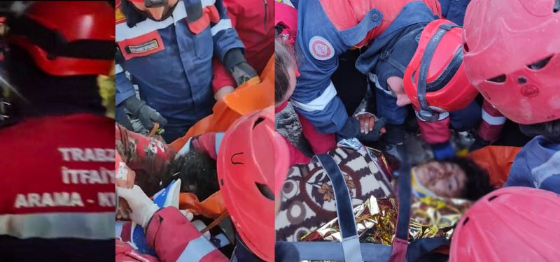 BÜYÜKŞEHİR İTFAİYESİ HAYAT KURTARMAYA DEVAM EDİYOR .