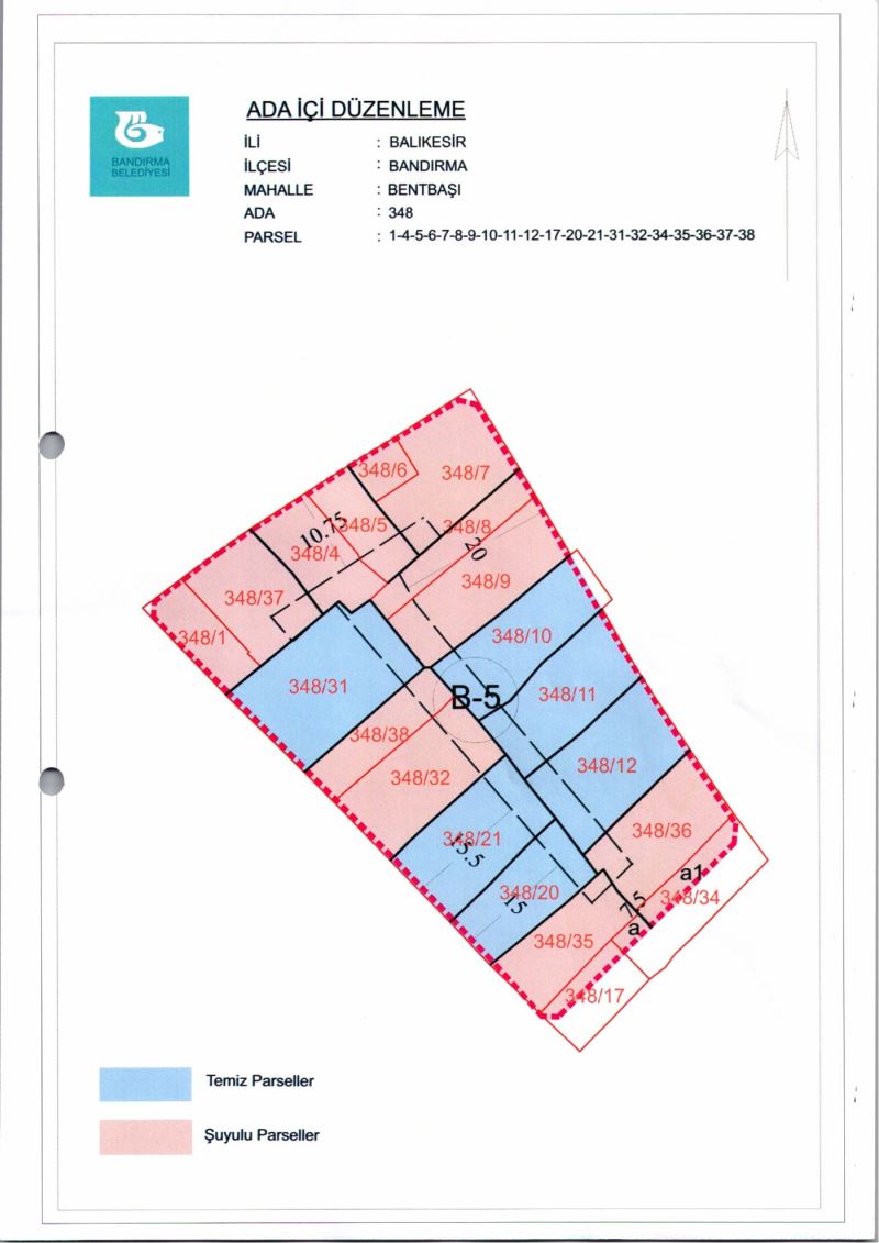 Bentbaşı 348 Ada İçi Düzenlemesi