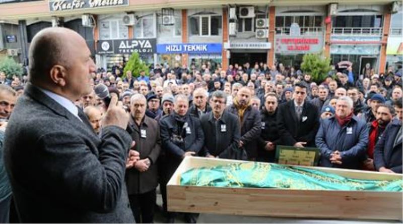 PERSONELİMİZ MEHMET SARI’YI GÖZ YAŞLARI ARASINDA SON YOLCULUĞUNA UĞURLADIK