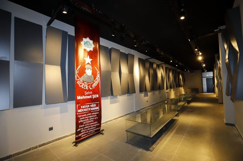 ŞEHİTLİK MÜZESİ HİZMETE ALINMAYA HAZIR HALE GELİYOR