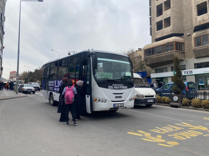Özel Halk Otobüs Sefer Ve Güzergâhlarında Düzenlemeler Yapıldı