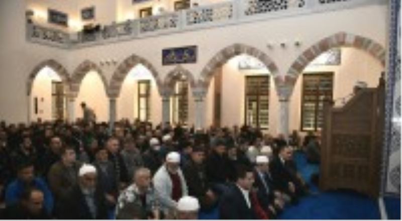 Konyalılar Camii dualarla açıldı
