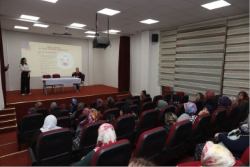 MİHALIÇÇIKLI KADINLAR SEMİNERDE BULUŞTU