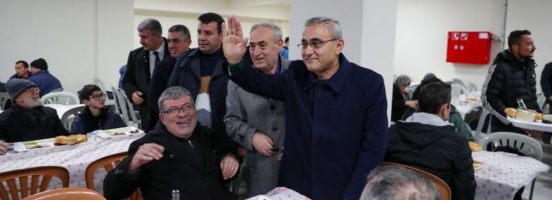 İLK İFTAR SOFRAMIZ CUMHURİYET MAHALLESİ’NDE KURULDU