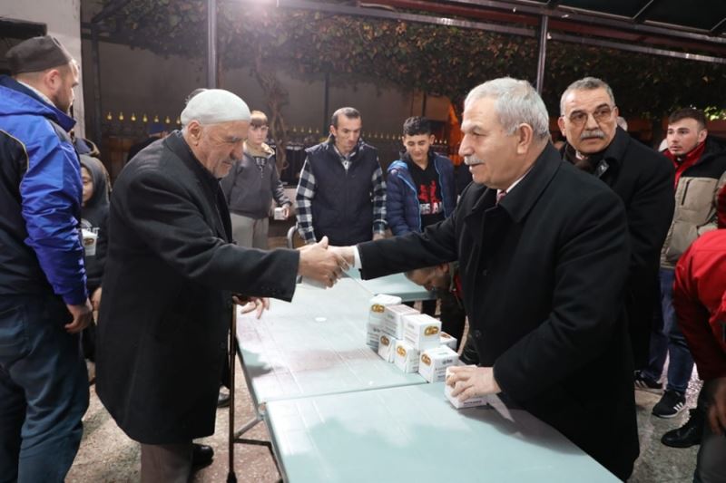 BAŞKAN DEMİRTAŞ  İLÇE HALKININ KANDİLİNİ KUTLADI