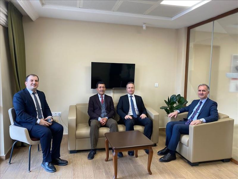 Başkan Taban’dan Ziraat Bankası Müdürü Aydın’a Ziyaret