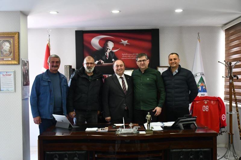 CHP KOCAELLİ MİLLTVEKİLİ ADAY ADAYI YILDIZLI’DAN BAŞKAN ELÇİN’E ZİYARET