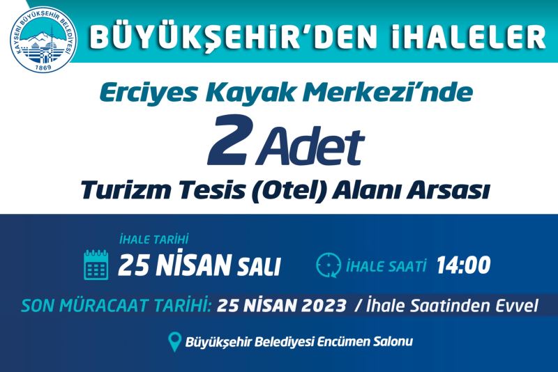 Büyükşehir’den İhaleler