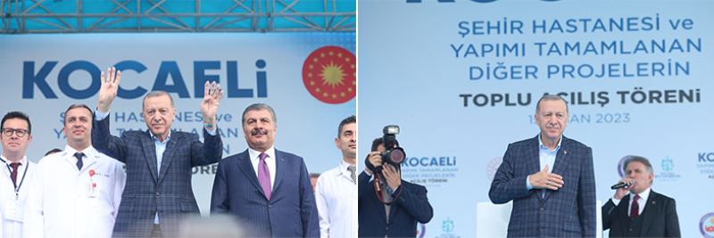 Cumhurbaşkanı Erdoğan: Adı Koca, gönlü yüce, tabiatın ve tarihin şehri Kocaeli