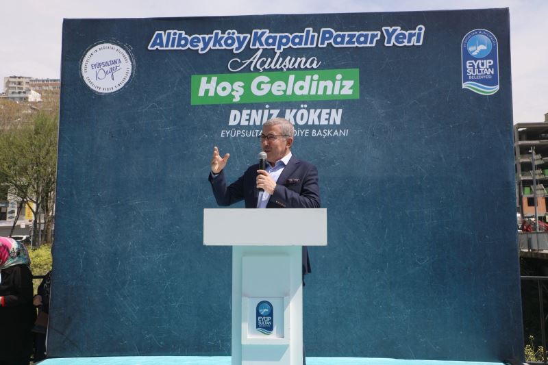 Alibeyköy Kapalı Pazar Yeri açıldı