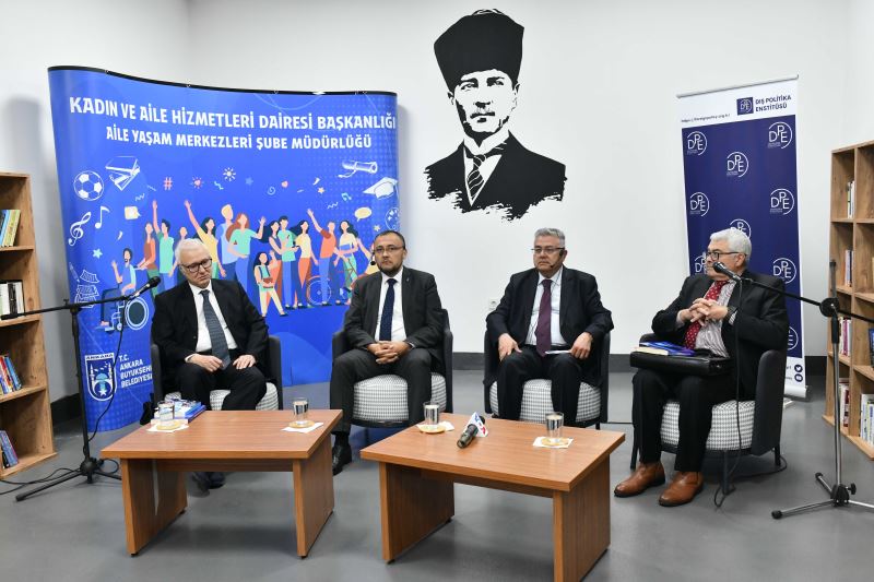 ANKARA BÜYÜKŞEHİR BELEDİYESİ ‘NATO VE BATI’NIN GÜVENLİK DOKTRİNLERİ’ KONULU SÖYLEŞİYE EV SAHİPLİĞİ YAPTI