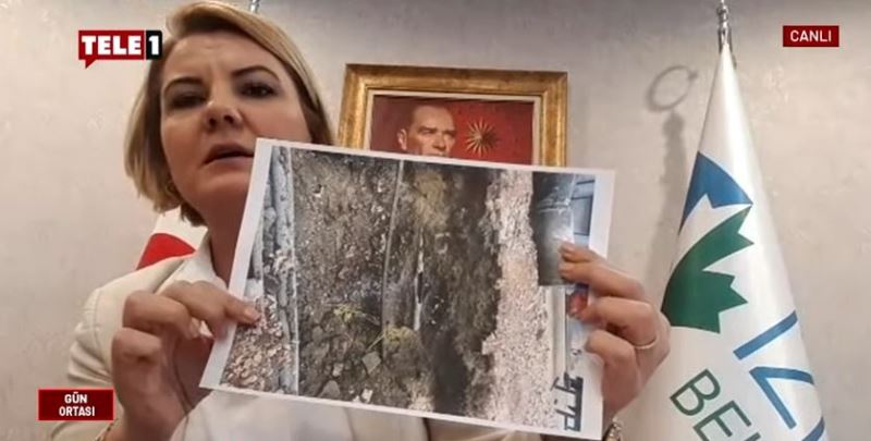 BAŞKAN HÜRRİYET ASBESTLİ BORULARI TELE1 EKRANLARINDA YENİDEN SORDU