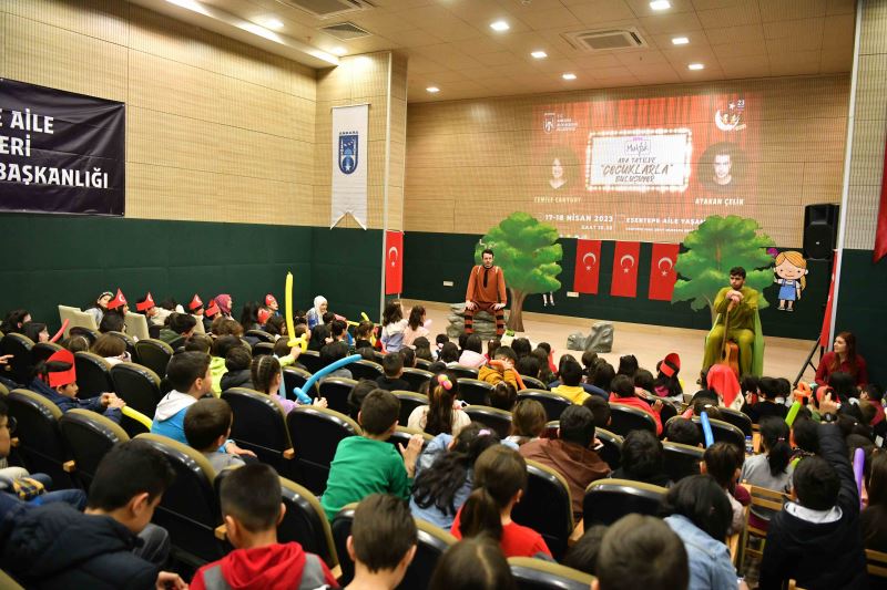 ANKARA BÜYÜKŞEHİR BELEDİYESİ ARA TATİLDE ÇOCUKLARI BKM MUTFAK İLE BULUŞTURDU