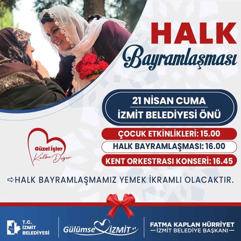 BAŞKAN HÜRRİYET HERKESİ BAYRAMIN 1. GÜNÜ HALK BAYRAMLAŞMASINA DAVET ETTİ
