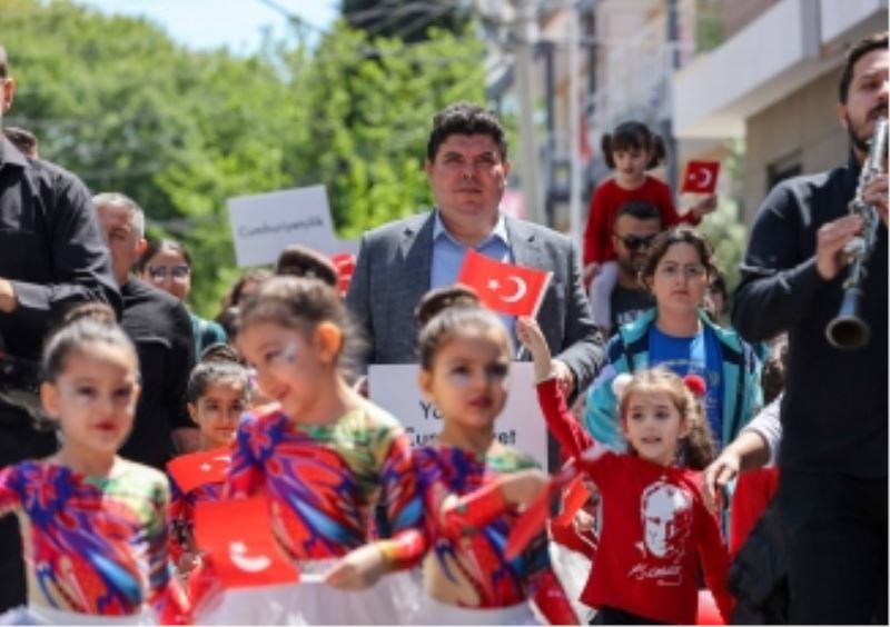 Başkan Kılıç, Bucalı çocukların coşkusuna ortak oldu