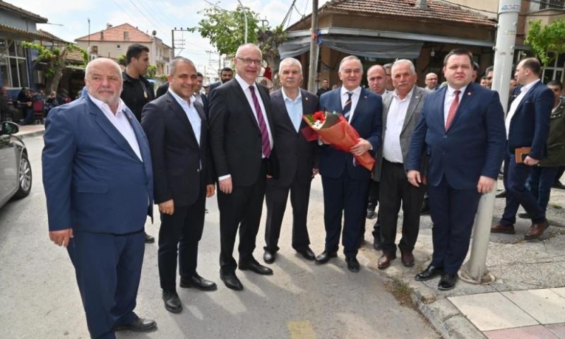 Başkan Ergün “Alt ve Üstyapı Yatırımları İle Mütevelli’nin Çehresi Değişti”