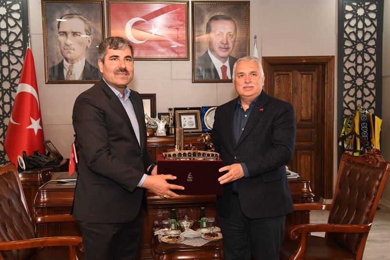 VALİ YILDIRIM VE GÜNDÜZÖZ’DEN BAŞKAN ASYA’YA NEZAKET ZİYARETİ