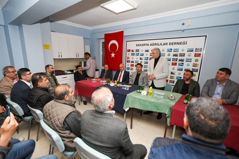 Başkan Yüce: “Ağrılılar eser ve hizmet yolculuğunun devamı için hazır”