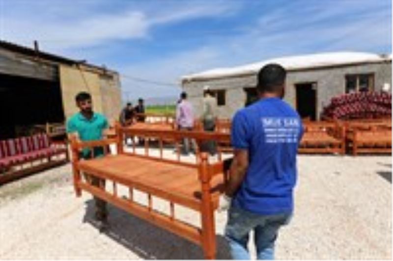 Sosyal Yaşam Evlerine Sedir Dağıtımı Başladı