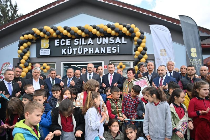 Ece Sıla Ünsal Kütüphanesi Açıldı