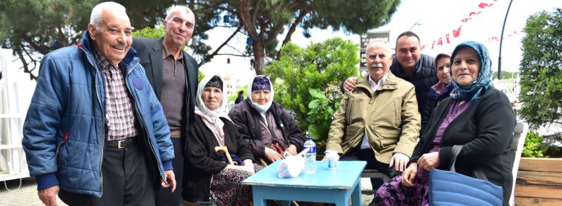 Başkan Gökhan Esnaf Hayrına Katıldı