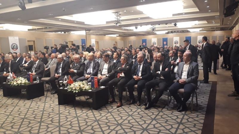 Belediye Başkanımız Sayın Recai Çakır, Genel Maden İşçileri Sendikası 12. Dönem Olağan Genel Kurul toplantısına katıldı.