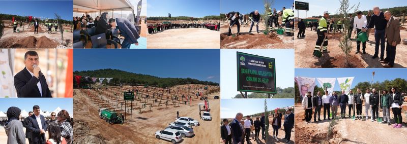 26. ORMAN, DEPREM ŞEHİTLERİNİN ANISINA OLUŞTURULDU