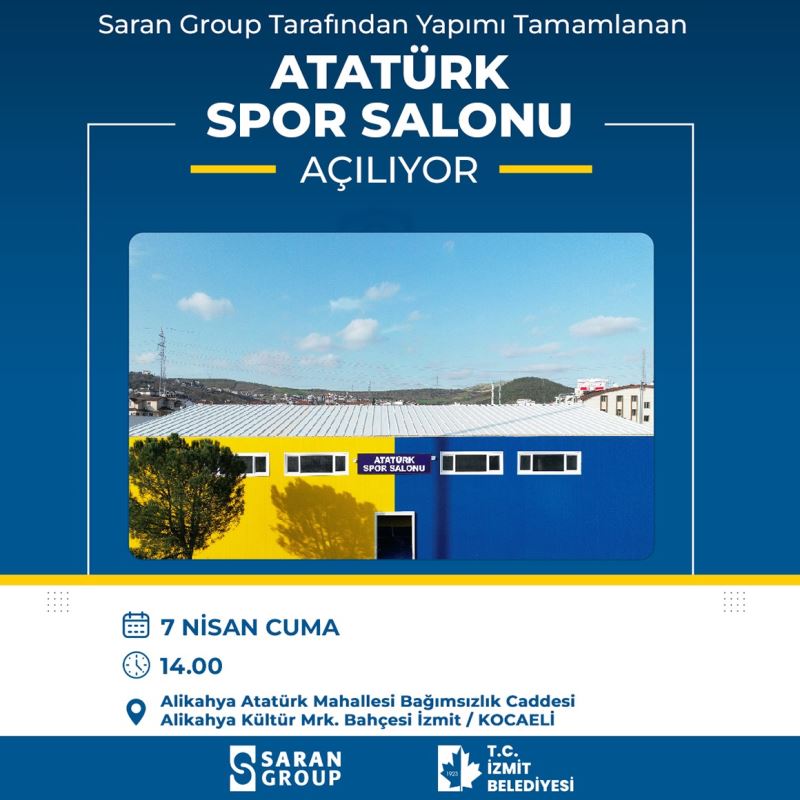 SARAN GROUP 24. ATATÜRK SPOR SALONU’NU ‘SPOR KENTİ İZMİT’TE’ AÇIYOR!