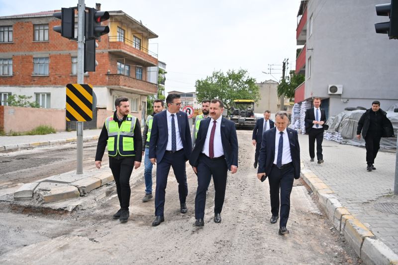 Büyükşehrin Asfalt Çalışmaları Tam Gaz