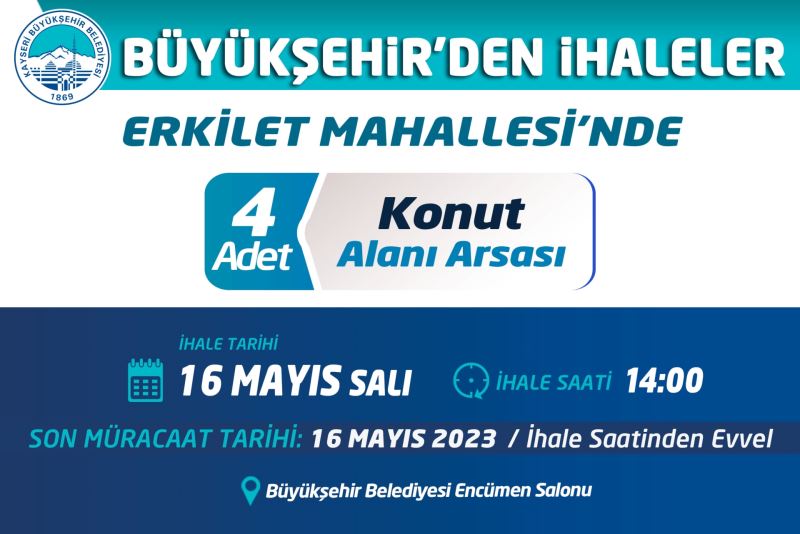 Büyükşehir’den İhaleler