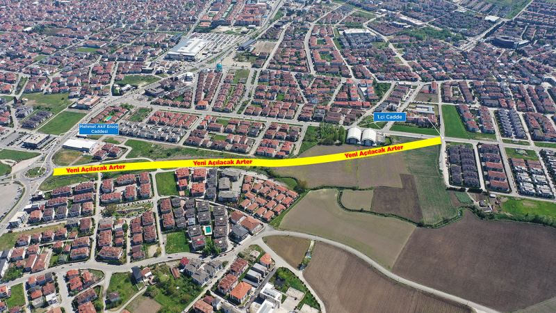 Büyükşehir Serdivan’da yeni duble yol ile ulaşıma alternatif getiriyor