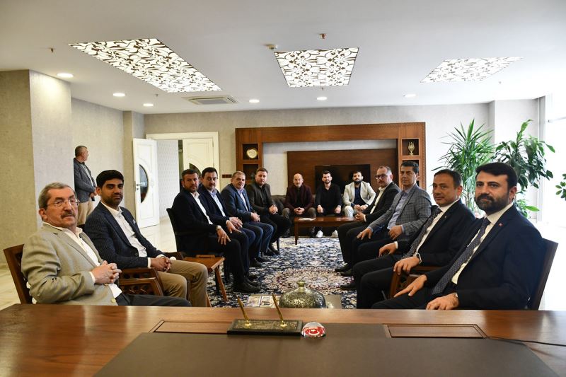 Ak Parti Milletvekillerinden Başkan Vergili’ye Ziyaret