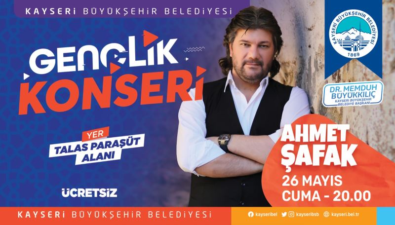 Büyükşehir’den Gençlik Konseri