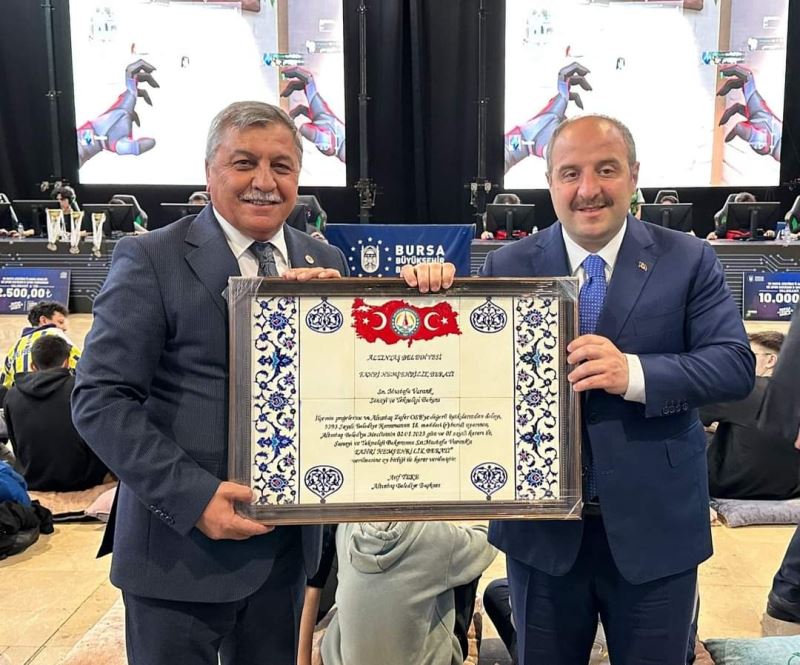 Fahri Hemşehrimiz Sanayi ve Teknoloji Bakanımız Sayın  Mustafa Varank...